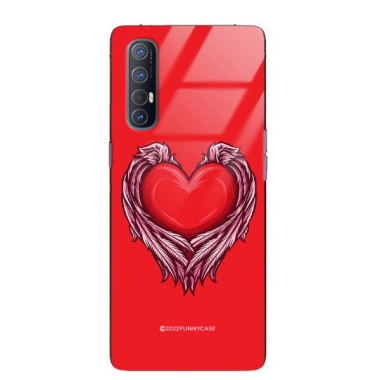 ETUI BLACK CASE GLASS NA TELEFON OPPO RENO 3 PRO ST_TEK-101 WIELOKOLOROWE