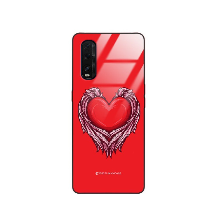 ETUI BLACK CASE GLASS NA TELEFON OPPO FIND X2 ST_TEK-101 WIELOKOLOROWE