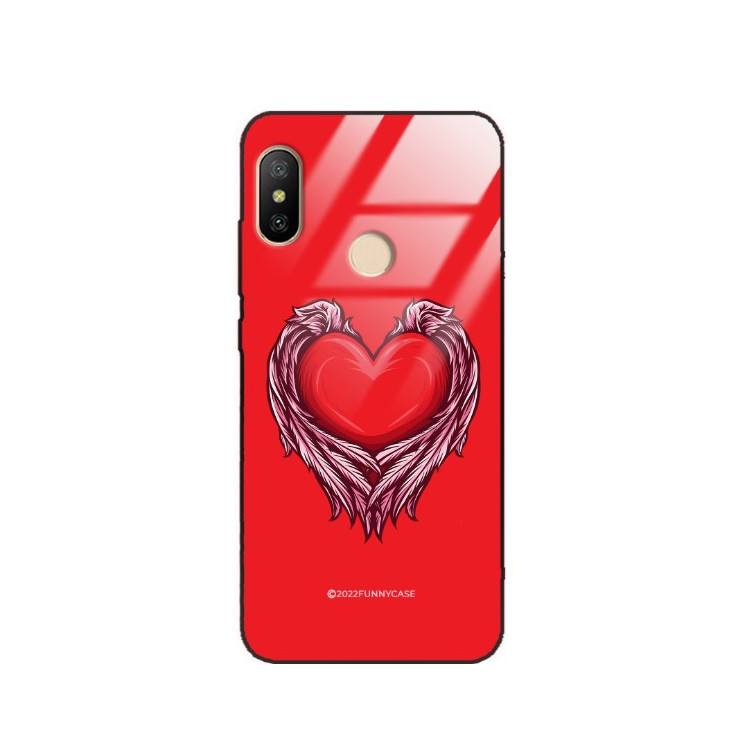 ETUI BLACK CASE GLASS NA TELEFON XIAOMI REDMI 6 PRO / MI A2 LITE ST_TEK-101 WIELOKOLOROWE