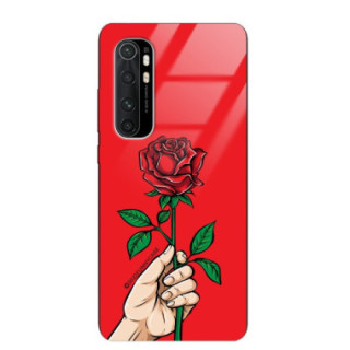 ETUI BLACK CASE GLASS NA TELEFON XIAOMI Mi NOTE 10 LITE ST_TEK-102 WIELOKOLOROWE