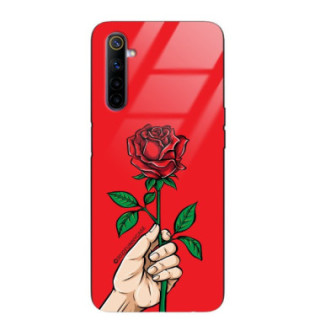 ETUI BLACK CASE GLASS NA TELEFON REALME X50 / X50 5G / X3 SUPER ZOOM ST_TEK-102 WIELOKOLOROWE