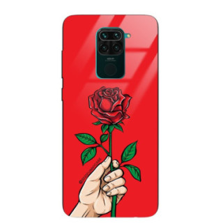 ETUI BLACK CASE GLASS NA TELEFON XIAOMI REDMI NOTE 9 / 10X 4G ST_TEK-102 WIELOKOLOROWE