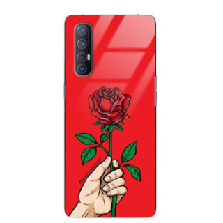 ETUI BLACK CASE GLASS NA TELEFON OPPO RENO 3 PRO ST_TEK-102 WIELOKOLOROWE