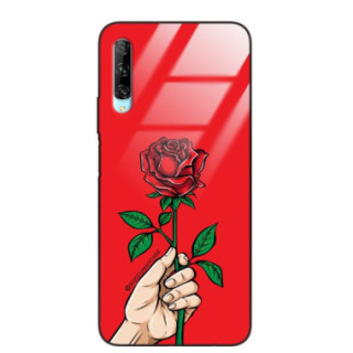 ETUI BLACK CASE GLASS NA TELEFON HUAWEI Y9S / HONOR 9X PRO ST_TEK-102 WIELOKOLOROWE