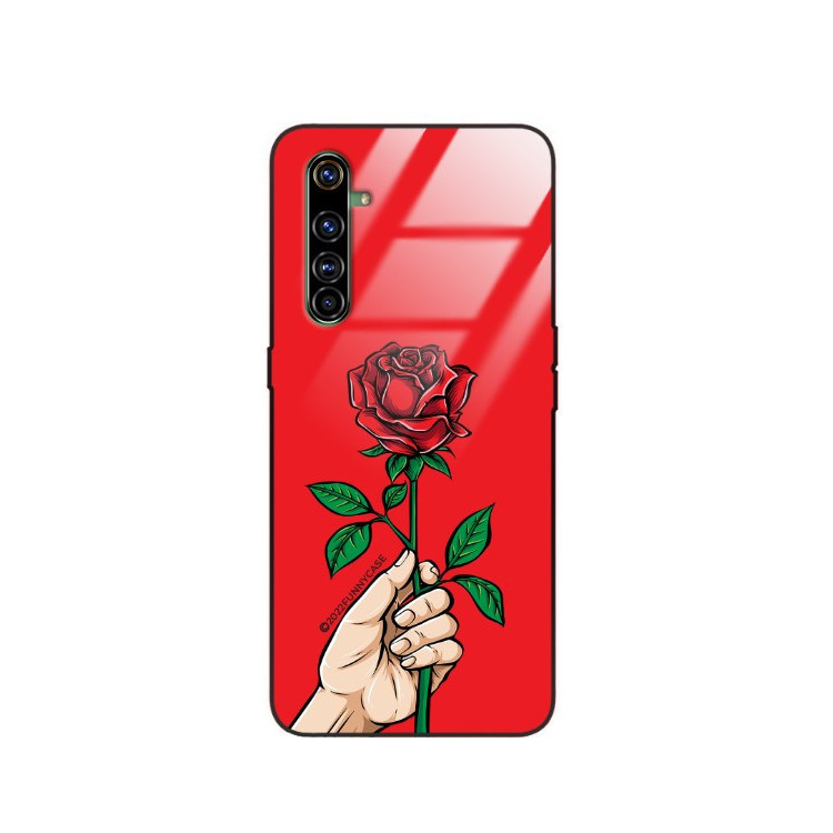 ETUI BLACK CASE GLASS NA TELEFON REALME X50 PRO ST_TEK-102 WIELOKOLOROWE