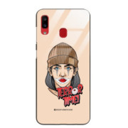 ETUI BLACK CASE GLASS NA TELEFON SAMSUNG GALAXY A20 / A30 ST_TEK-104 WIELOKOLOROWE