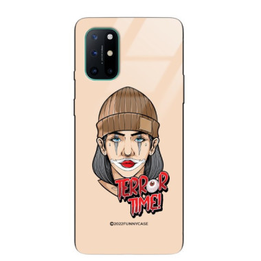 ETUI BLACK CASE GLASS NA TELEFON ONEPLUS 8T ST_TEK-104 WIELOKOLOROWE