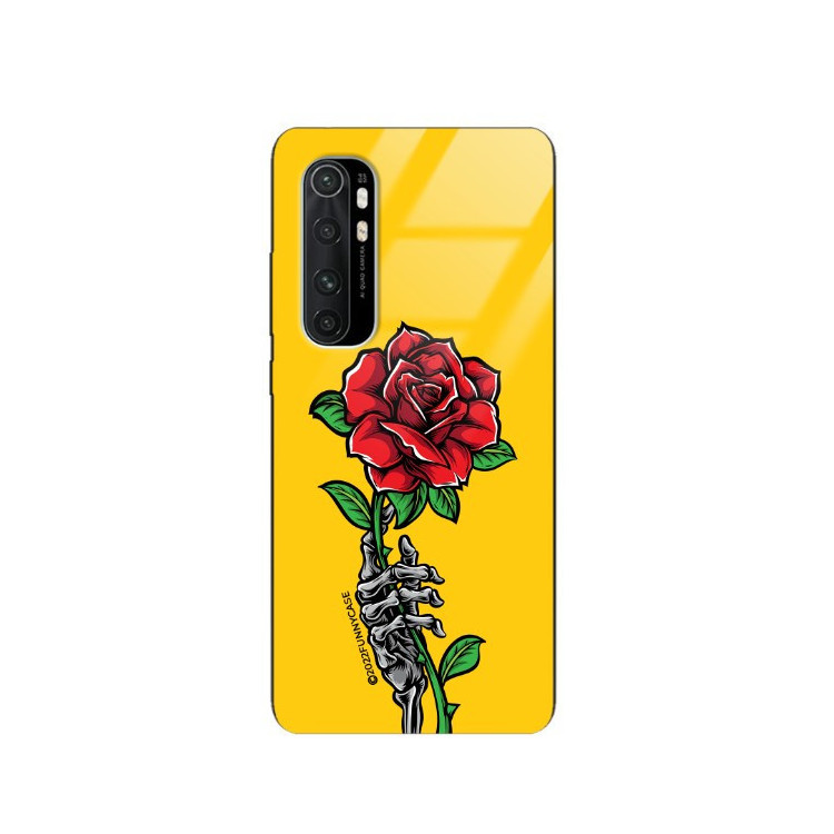 ETUI BLACK CASE GLASS NA TELEFON XIAOMI Mi NOTE 10 LITE ST_TEK-105 WIELOKOLOROWE