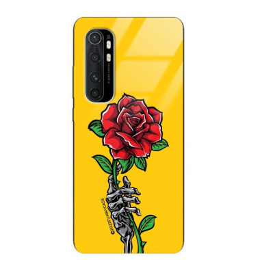 ETUI BLACK CASE GLASS NA TELEFON XIAOMI Mi NOTE 10 LITE ST_TEK-105 WIELOKOLOROWE