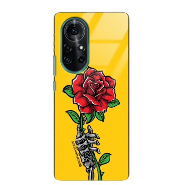 ETUI BLACK CASE GLASS NA TELEFON HUAWEI NOVA 8 ST_TEK-105 WIELOKOLOROWE