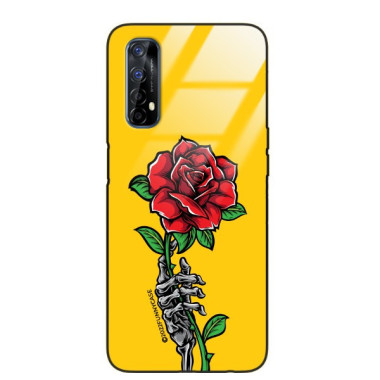 ETUI BLACK CASE GLASS NA TELEFON REALME 7 ST_TEK-105 WIELOKOLOROWE