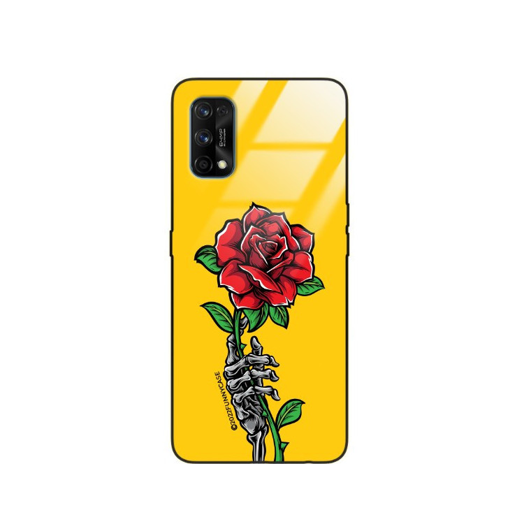 ETUI BLACK CASE GLASS NA TELEFON REALME 7 PRO ST_TEK-105 WIELOKOLOROWE