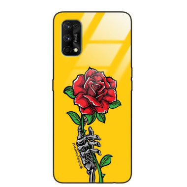 ETUI BLACK CASE GLASS NA TELEFON REALME 7 PRO ST_TEK-105 WIELOKOLOROWE