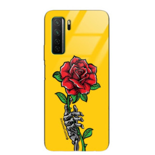 ETUI BLACK CASE GLASS NA TELEFON HUAWEI NOVA 7 SE ST_TEK-105 WIELOKOLOROWE