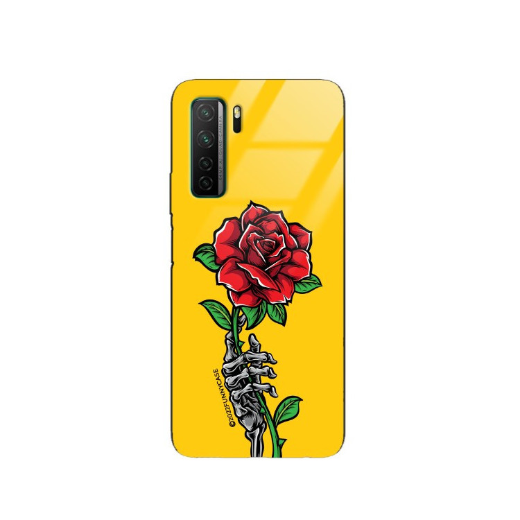 ETUI BLACK CASE GLASS NA TELEFON HUAWEI NOVA 7 SE ST_TEK-105 WIELOKOLOROWE