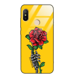 ETUI BLACK CASE GLASS NA TELEFON XIAOMI REDMI 6 PRO / MI A2 LITE ST_TEK-105 WIELOKOLOROWE