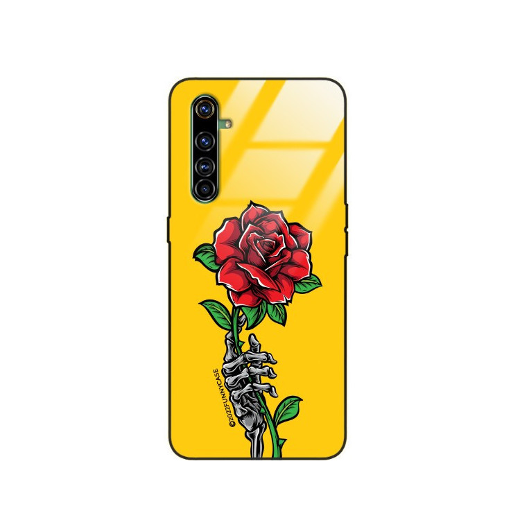 ETUI BLACK CASE GLASS NA TELEFON REALME X50 PRO ST_TEK-105 WIELOKOLOROWE