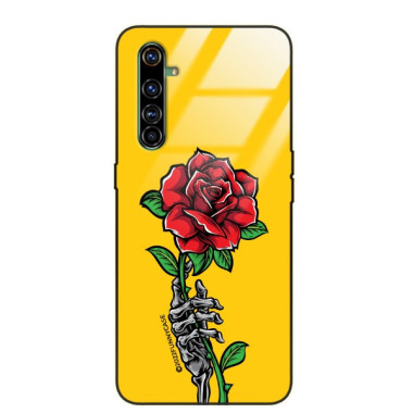 ETUI BLACK CASE GLASS NA TELEFON REALME X50 PRO ST_TEK-105 WIELOKOLOROWE