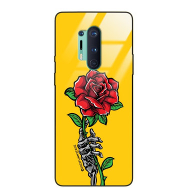 ETUI BLACK CASE GLASS NA TELEFON ONEPLUS 8 PRO ST_TEK-105 WIELOKOLOROWE