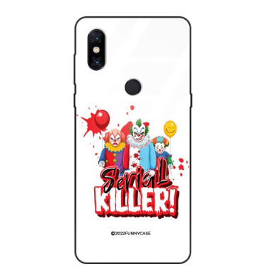 ETUI BLACK CASE GLASS NA TELEFON XIAOMI Mi MIX 3 ST_TEK-106 WIELOKOLOROWE