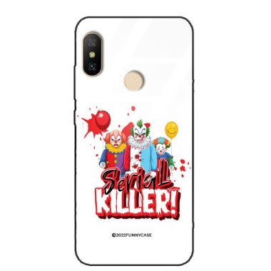 ETUI BLACK CASE GLASS NA TELEFON XIAOMI REDMI 6 PRO / MI A2 LITE ST_TEK-106 WIELOKOLOROWE