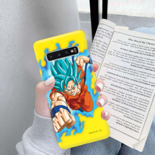 ETUI SMOOTH DRAGON BALL NA TELEFON SAMSUNG GALAXY S10E DBS-33 ŻÓŁTY