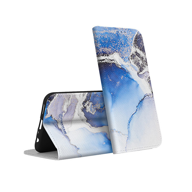 ETUI BOOK MAGNET NA TELEFON SAMSUNG GALAXY S21 / S21 5G / S30 MARMUR ST_O1-103