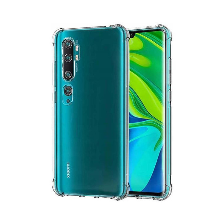 ETUI ANTI-SHOCK NA TELEFON  XIAOMI MI NOTE 10 PRO 5G TRANSPARENTNY