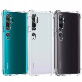 ETUI ANTI-SHOCK NA TELEFON  XIAOMI MI NOTE 10 PRO 5G TRANSPARENTNY