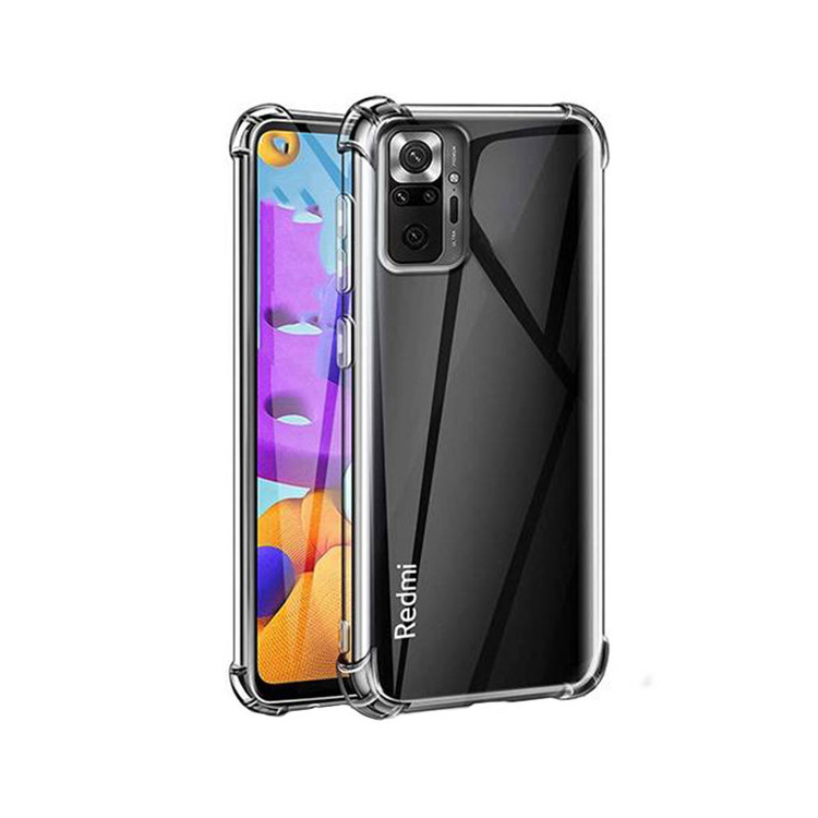 ETUI ANTI-SHOCK NA TELEFON  XIAOMI REDMI NOTE 10 PRO 5G TRANSPARENTNY