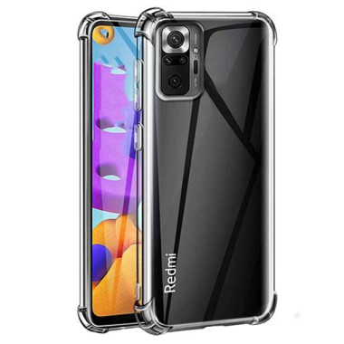 ETUI ANTI-SHOCK NA TELEFON  XIAOMI REDMI NOTE 10 PRO 5G TRANSPARENTNY