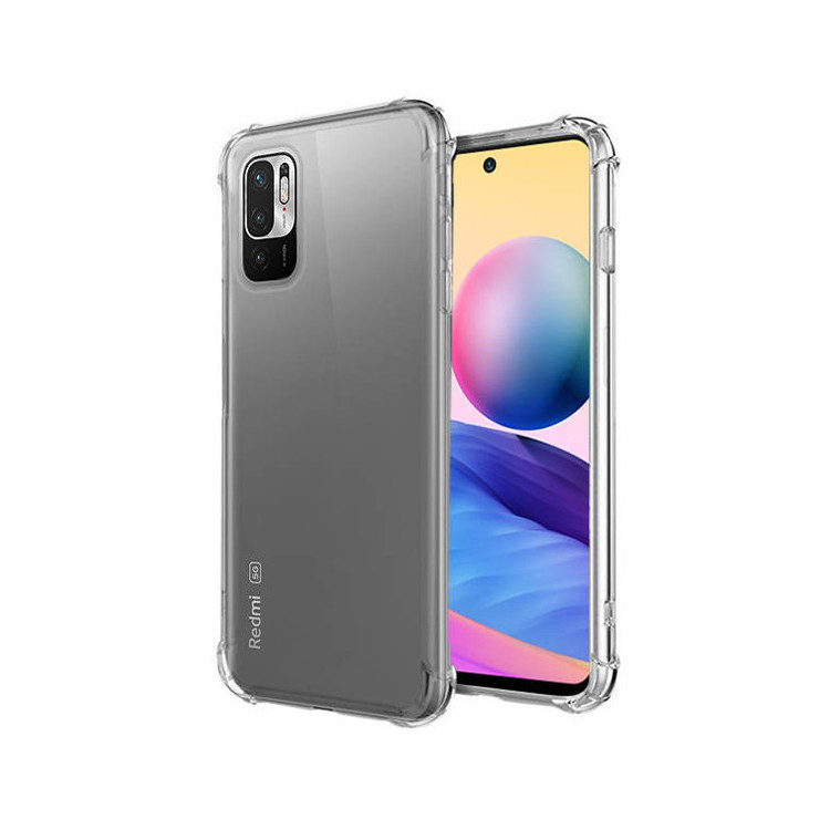 ETUI ANTI-SHOCK NA TELEFON  XIAOMI REDMI NOTE 10 5G TRANSPARENTNY