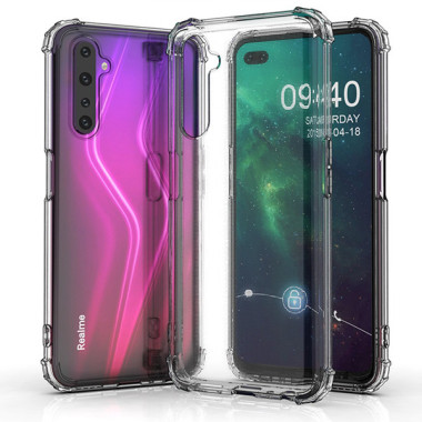 ETUI ANTI-SHOCK NA TELEFON  REALME 6 / 6I TRANSPARENTNY