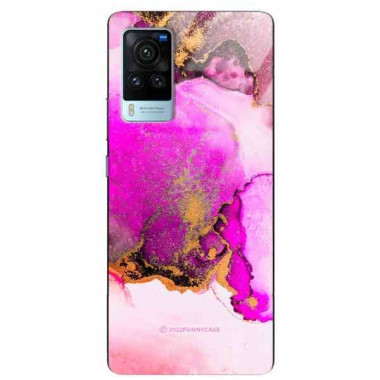ETUI BLACK CASE GLASS NA TELEFON VIVO X60 PRO ST_UMA-100 WIELOKOLOROWE