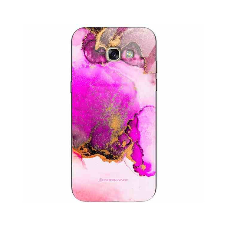 ETUI BLACK CASE GLASS NA TELEFON SAMSUNG GALAXY A5 2017 ST_UMA-100 WIELOKOLOROWE