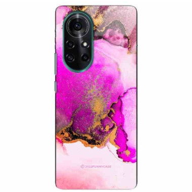 ETUI BLACK CASE GLASS NA TELEFON HUAWEI NOVA 8 PRO ST_UMA-100 WIELOKOLOROWE