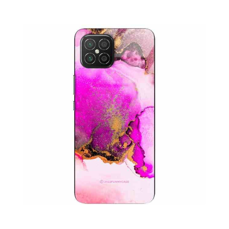 ETUI BLACK CASE GLASS NA TELEFON HUAWEI NOVA 8 SE ST_UMA-100 WIELOKOLOROWE