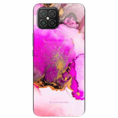 ETUI BLACK CASE GLASS NA TELEFON HUAWEI NOVA 8 SE ST_UMA-100 WIELOKOLOROWE