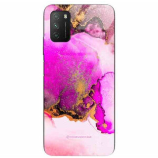 ETUI BLACK CASE GLASS NA TELEFON XIAOMI POCO M3 ST_UMA-100 WIELOKOLOROWE