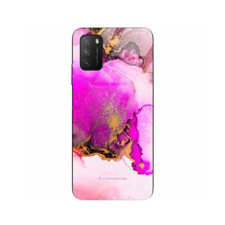 ETUI BLACK CASE GLASS NA TELEFON XIAOMI POCO M3 ST_UMA-100 WIELOKOLOROWE
