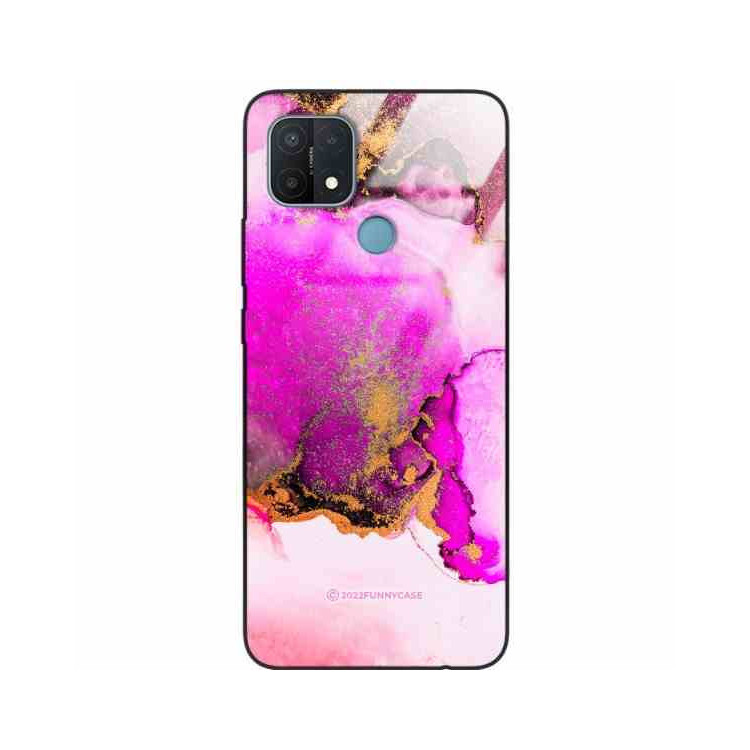ETUI BLACK CASE GLASS NA TELEFON OPPO A15 / A15s / A35 ST_UMA-100 WIELOKOLOROWE