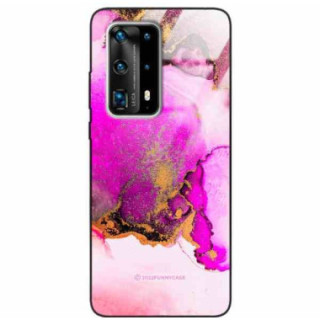 ETUI BLACK CASE GLASS NA TELEFON HUAWEI P40 PRO PLUS ST_UMA-100 WIELOKOLOROWE