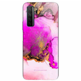ETUI BLACK CASE GLASS NA TELEFON HUAWEI NOVA 7 SE ST_UMA-100 WIELOKOLOROWE