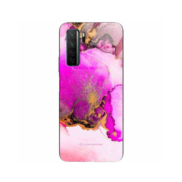 ETUI BLACK CASE GLASS NA TELEFON HUAWEI NOVA 7 SE ST_UMA-100 WIELOKOLOROWE
