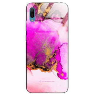 ETUI BLACK CASE GLASS NA TELEFON HUAWEI Y6 2019 ST_UMA-100 WIELOKOLOROWE