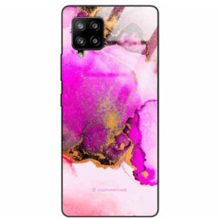 ETUI BLACK CASE GLASS NA TELEFON SAMSUNG GALAXY A42 5G ST_UMA-100 WIELOKOLOROWE