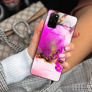 ETUI BLACK CASE GLASS NA TELEFON SAMSUNG GALAXY S11 PLUS ST_UMA-100 WIELOKOLOROWE