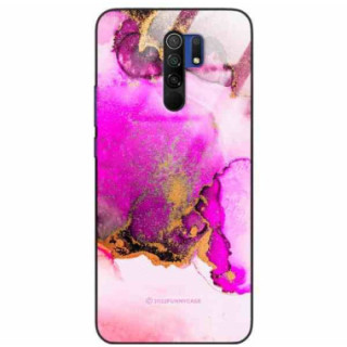 ETUI BLACK CASE GLASS NA TELEFON XIAOMI REDMI 9 ST_UMA-100 WIELOKOLOROWE