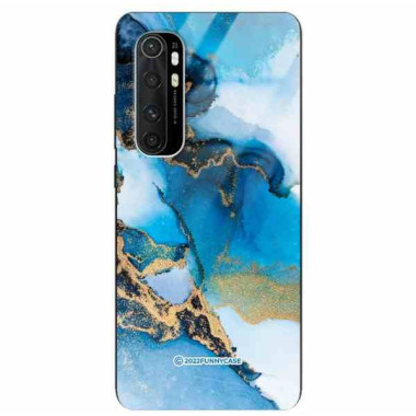 ETUI BLACK CASE GLASS NA TELEFON XIAOMI Mi NOTE 10 LITE ST_UMA-101 WIELOKOLOROWE