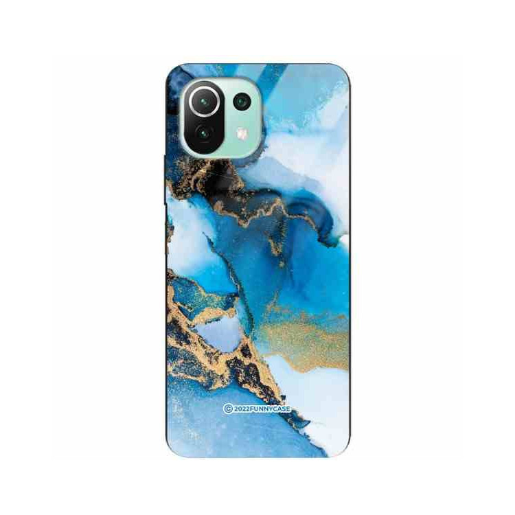 ETUI BLACK CASE GLASS NA TELEFON XIAOMI Mi 11 LITE 4G / 5G / 5G NE ST_UMA-101 WIELOKOLOROWE